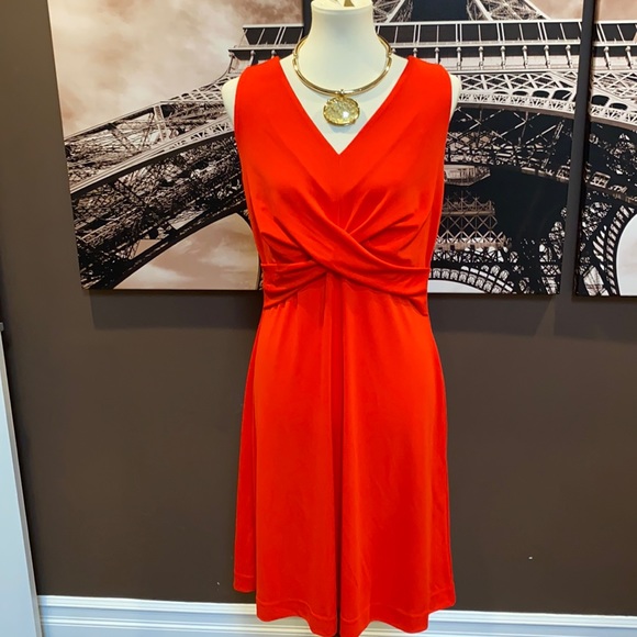 Ann Taylor Dresses & Skirts - Ann Taylor Red-Orange Dress